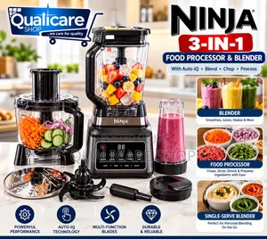 Ninja 3-in-1 Food Processor With Auto-Iq