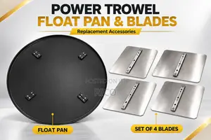 Power Float Finishing Trowel Blade and Pan