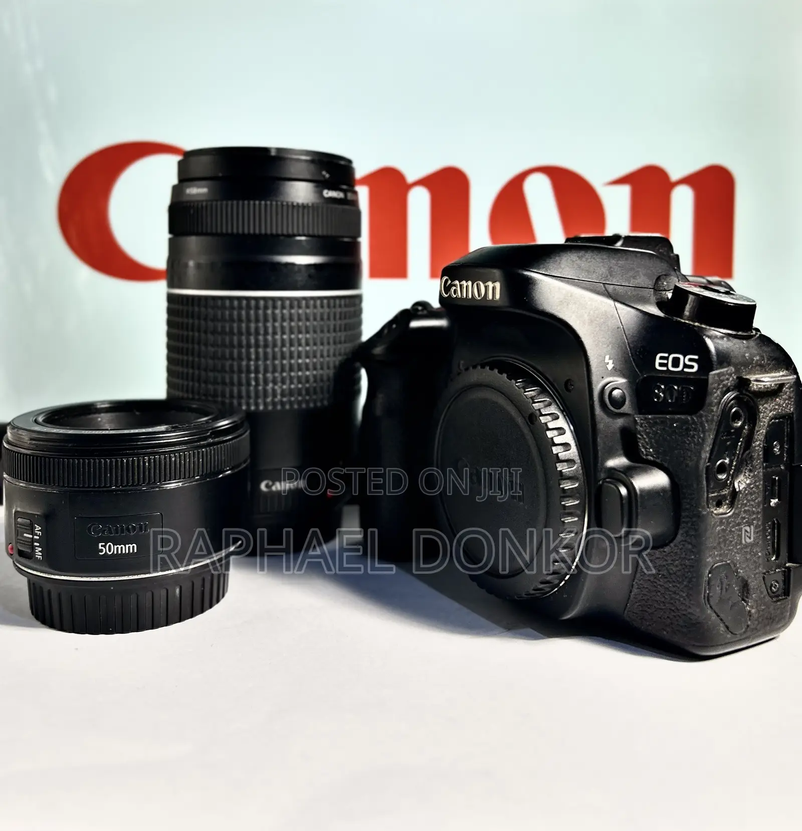 Canon 80d With Other Accessories
