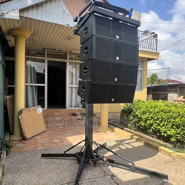 Heave Duty Speaker Linearray Audio Sound Hand Crank