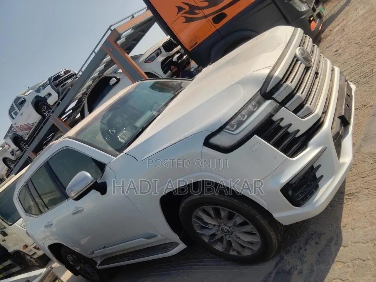 New Toyota Land Cruiser 2023 White
