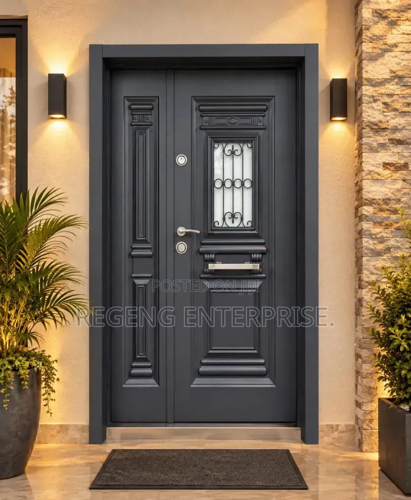 Exclusive Security Door With Glass