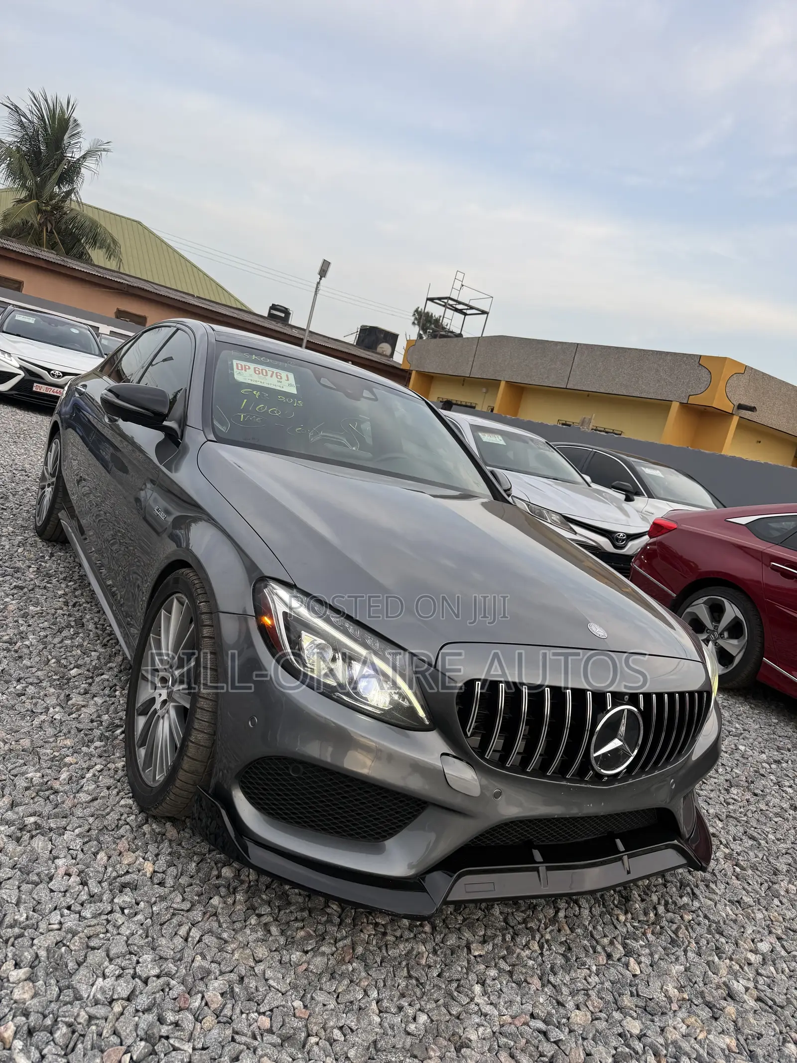 Mercedes-Benz C43 4Matic Sedan AWD (3.0L V6 9AM) 2017 Gray