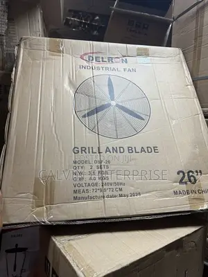 26inches Delron High Quality Industrial Standing Fan
