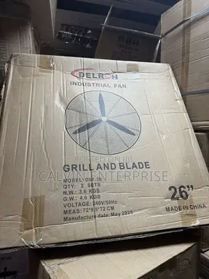 26inches Delron High Quality Industrial Standing Fan