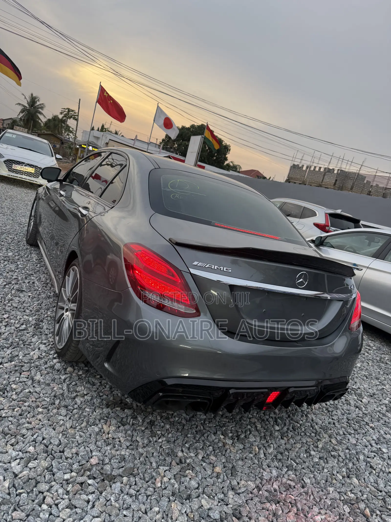 Mercedes-Benz C43 4Matic Sedan AWD (3.0L V6 9AM) 2017 Gray