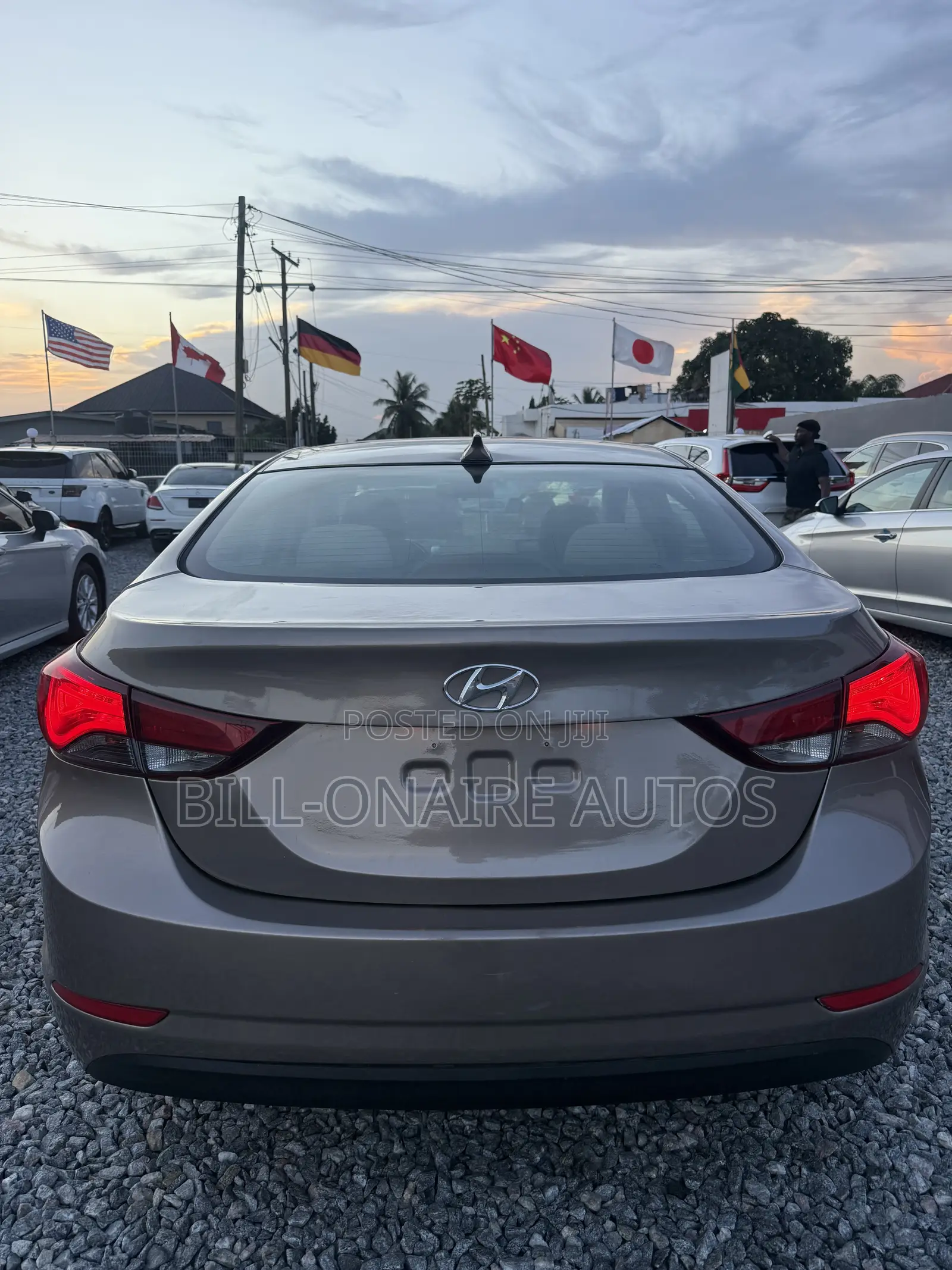 Hyundai Elantra SE 4dr Sedan (1.8L 4cyl 6A) 2014 Gray