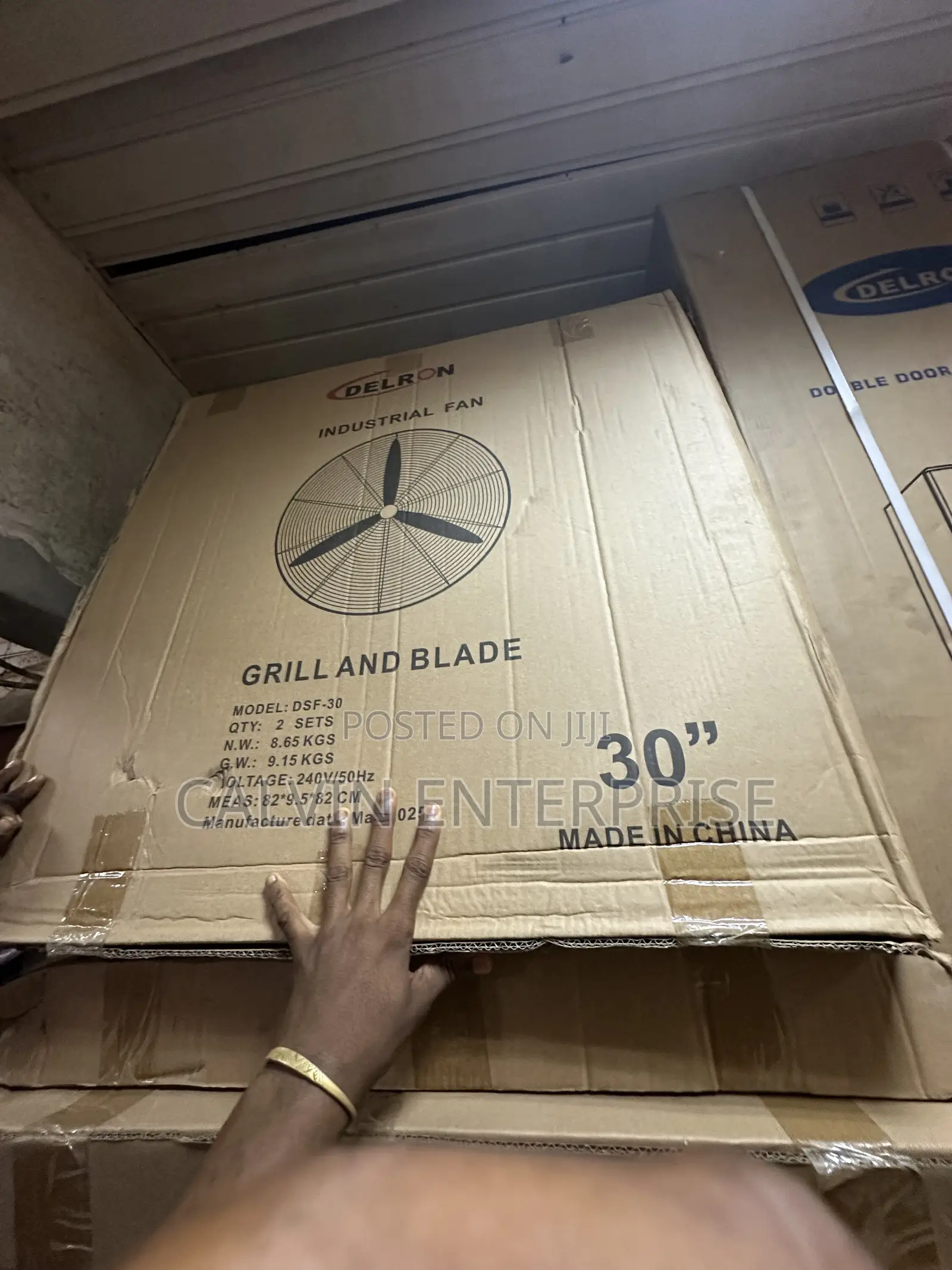High Quality Delron 30inches Industrial Standing Fan