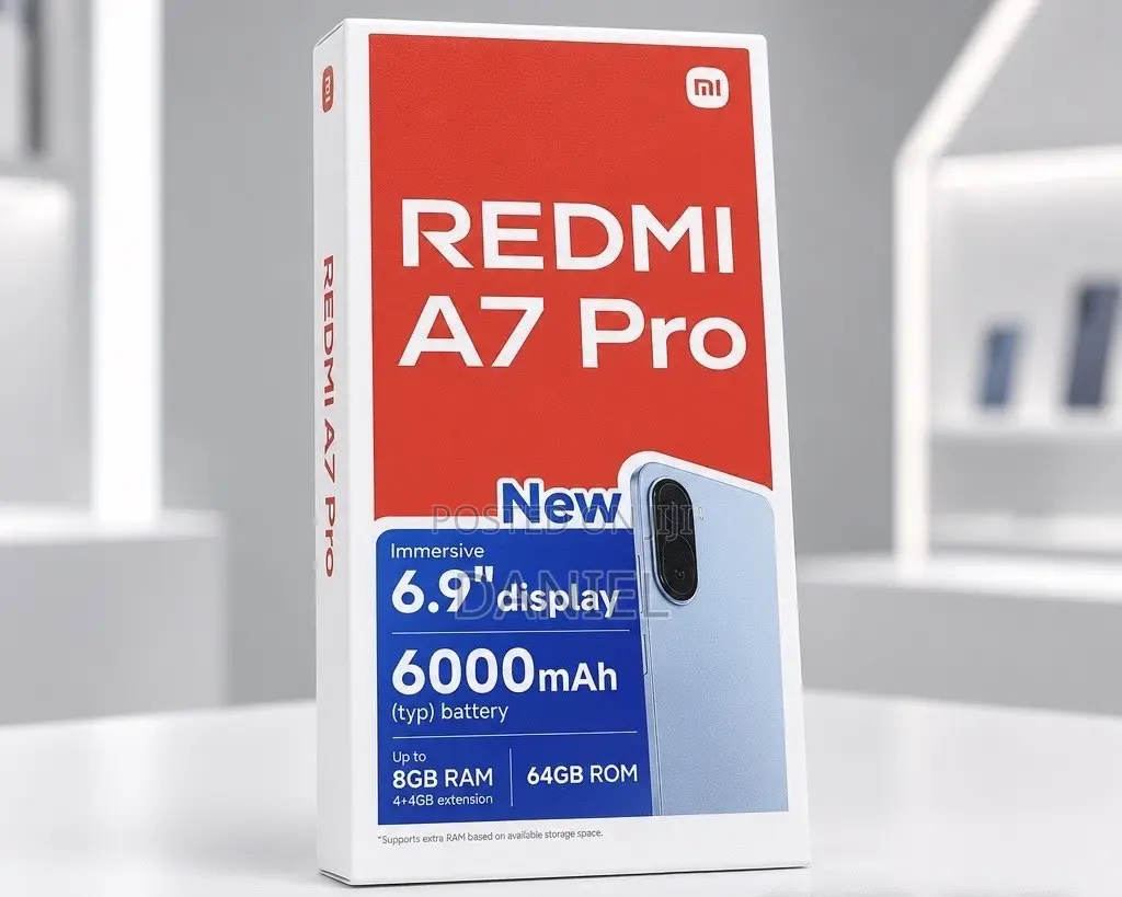 New Xiaomi Redmi A7 Pro 64 GB Black