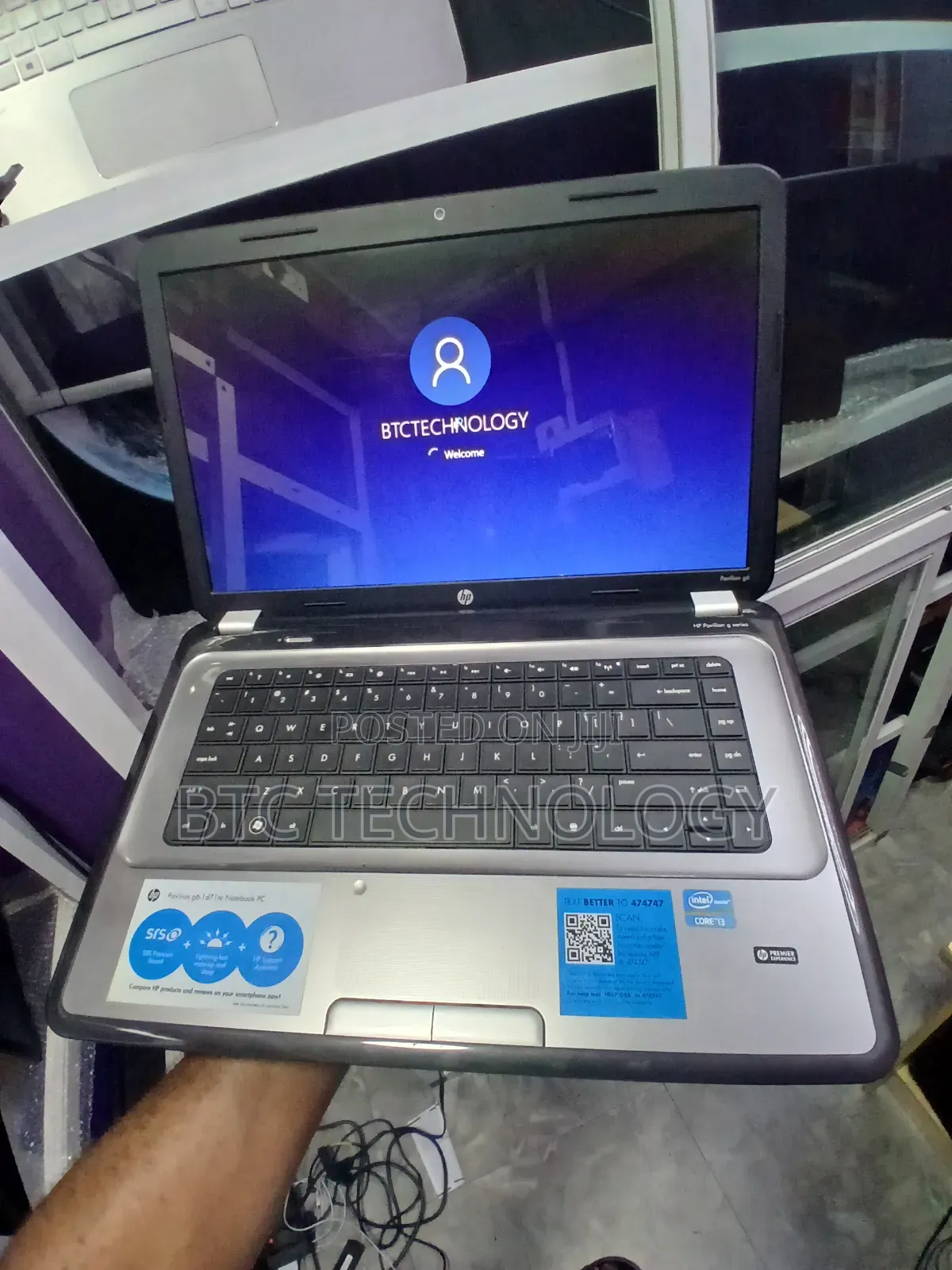 Laptop HP Pavilion G6 8GB Intel Core i3 SSHD (Hybrid) 640GB