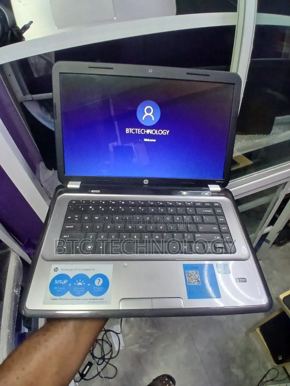 Laptop HP Pavilion G6 8GB Intel Core i3 SSHD (Hybrid) 640GB