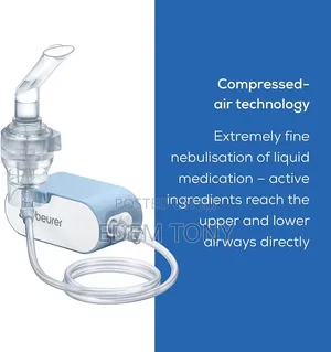 Beurer Portable Nebuliser -Relief Colds,Asthma & Respiratory Problems