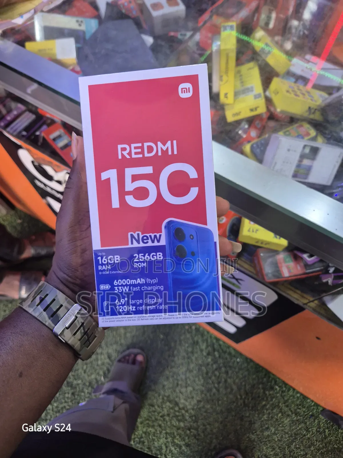 New Xiaomi Redmi 15C 4G 256 GB Black
