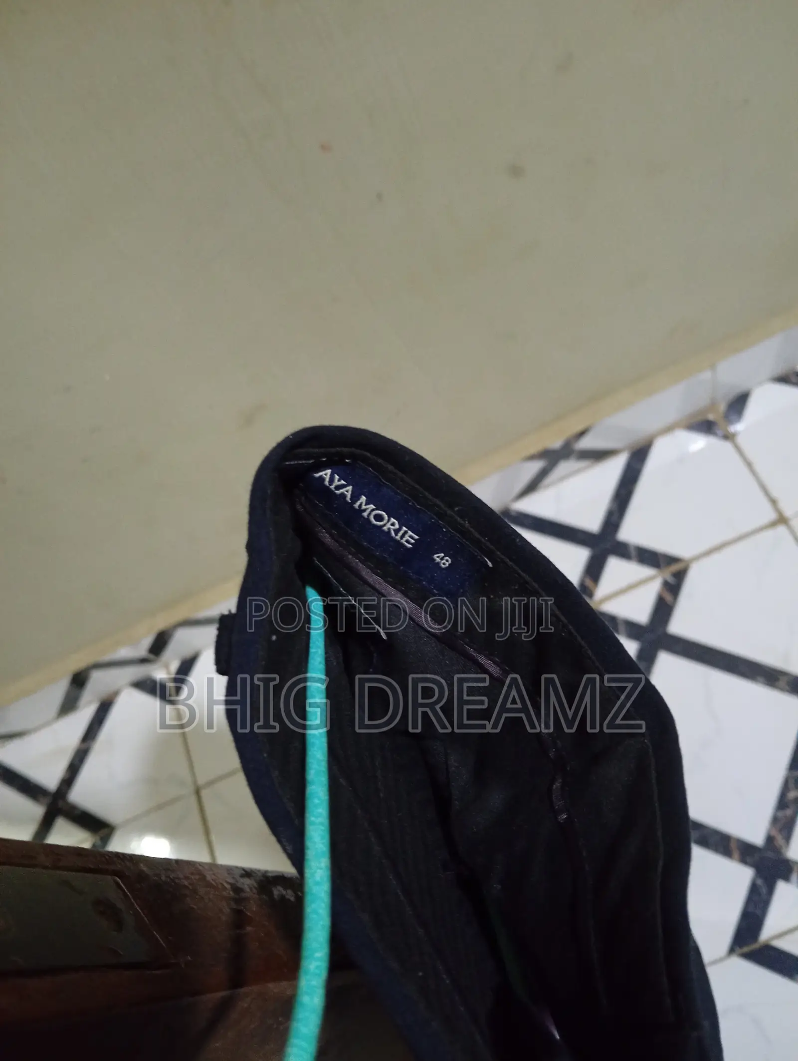 Quality Men's Navy Blue Material Trouser – Smart Office & Formal Wear