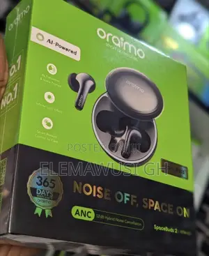 Oraimo SpaceBuds 2 AI Smart 45hrs Playtime True Wireless Earbuds