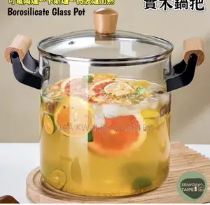 5.5L Glass Cooking Pot