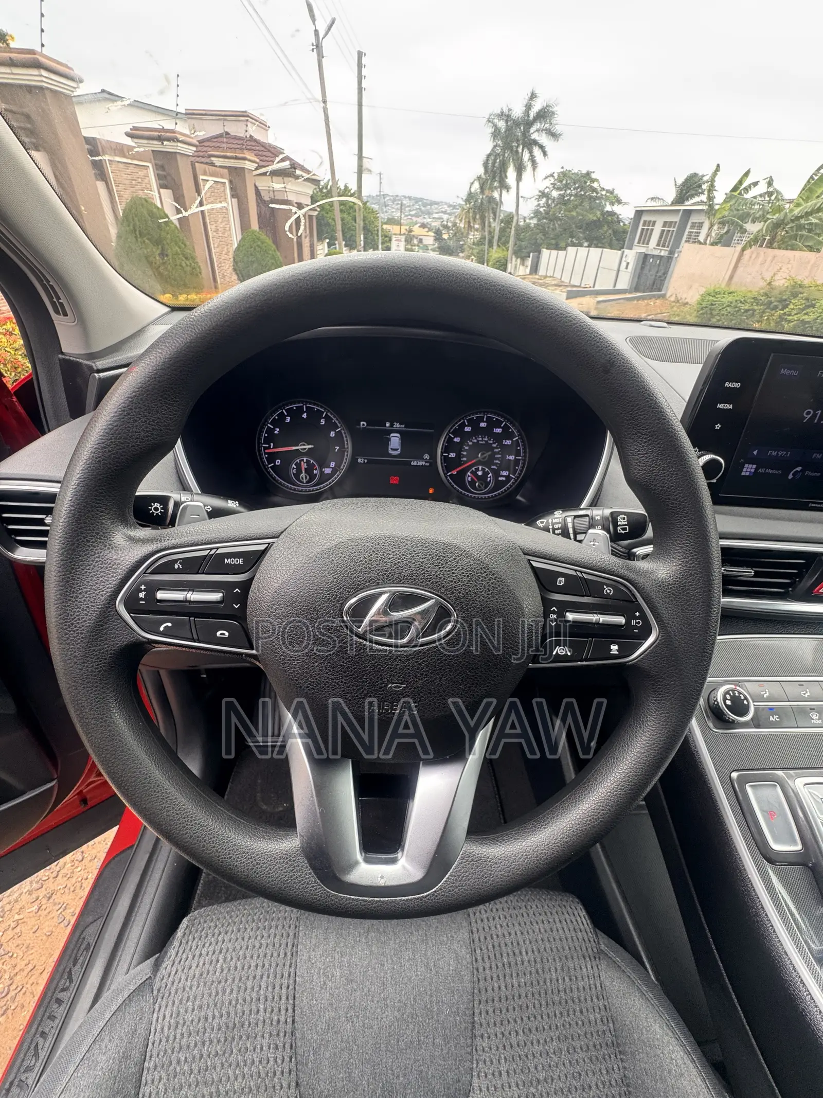 Hyundai Santa Fe SE (4 styles) 2022 Red