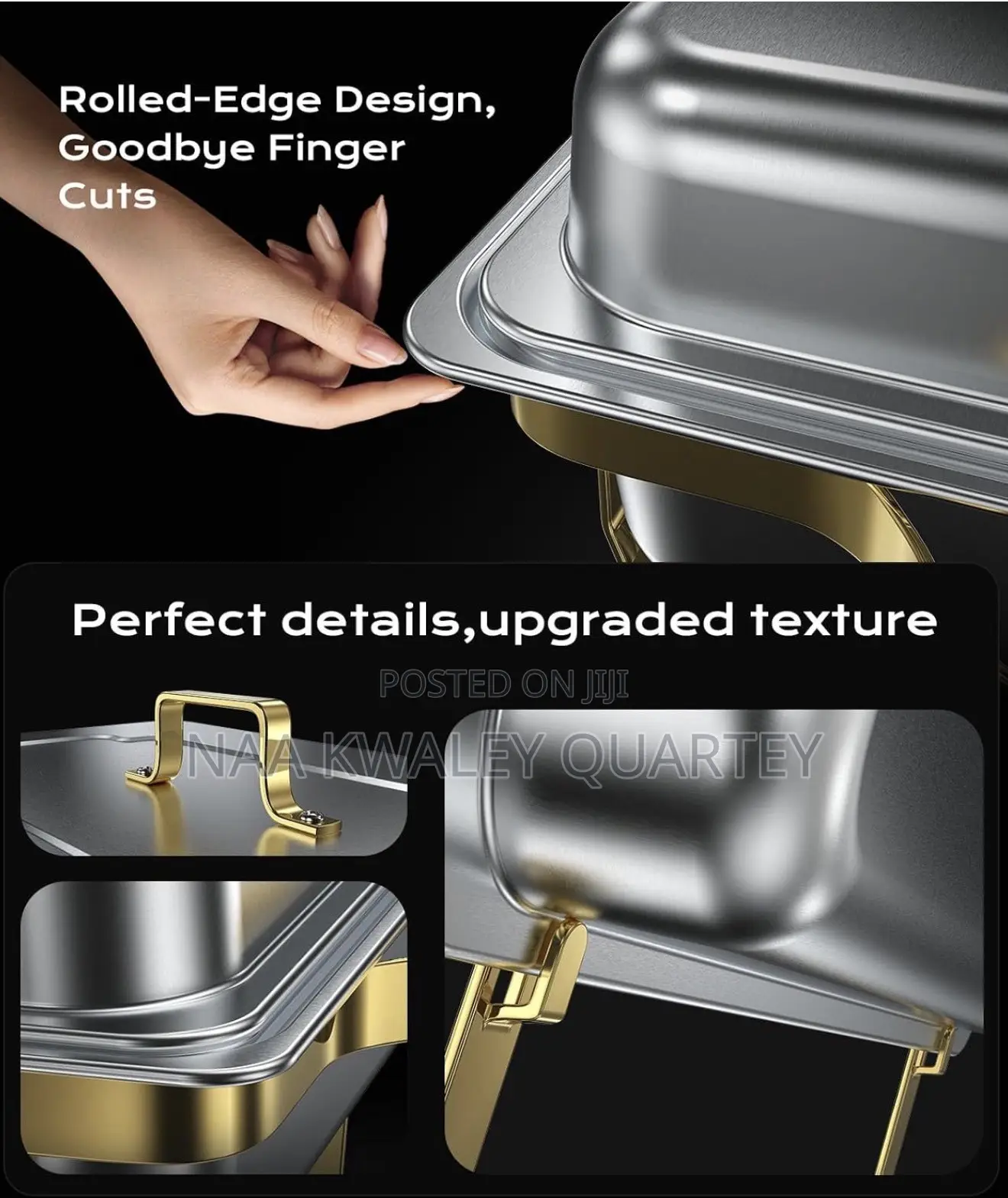 Gold and Silver Chafing Dish