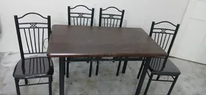 Wooden Dinning Table With Chairs