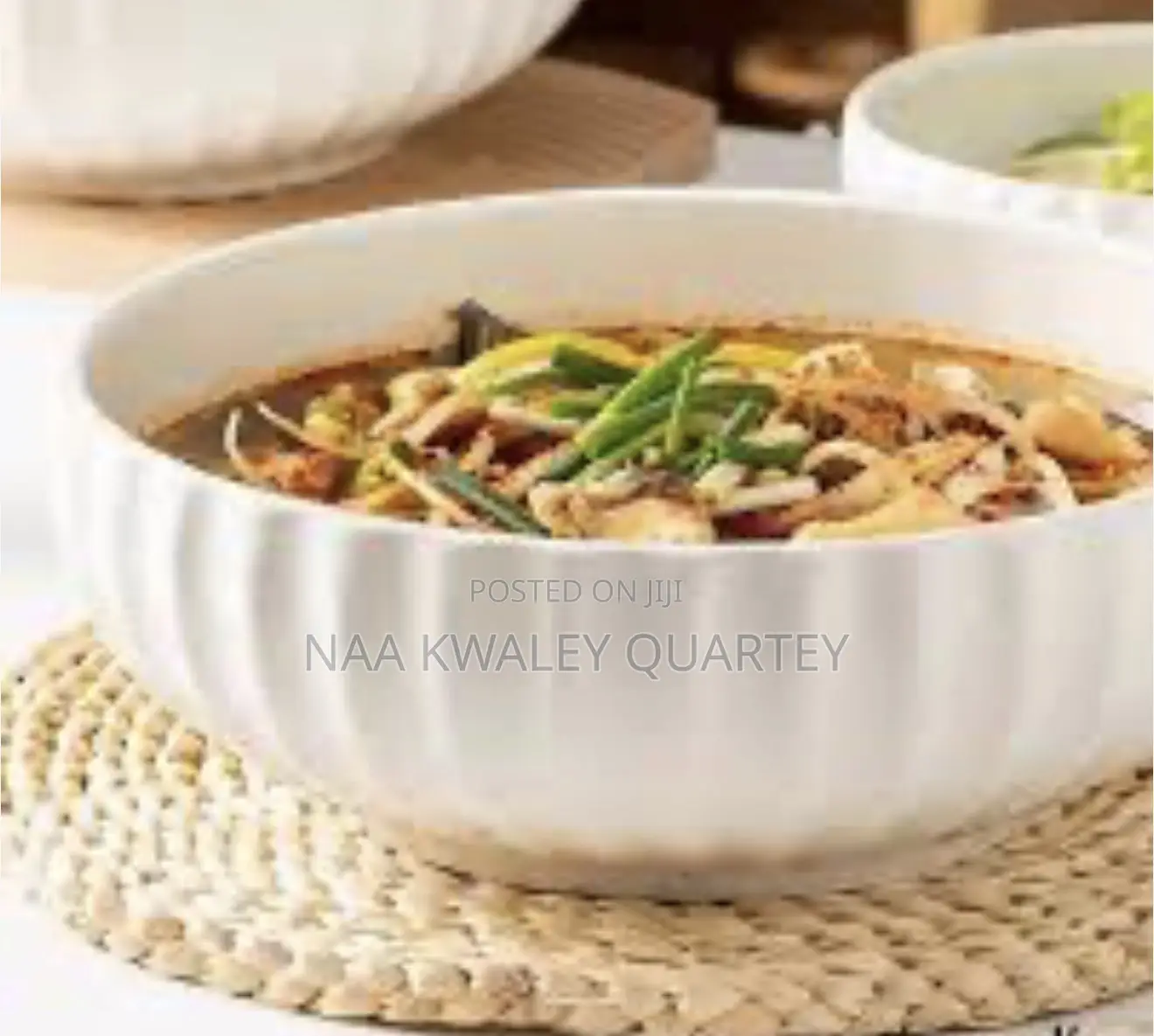16” Large Ceramic Serving Bowls