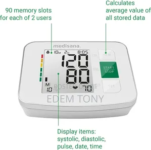 Medisana BU 512 Upper Arm Blood Pressure Monitor
