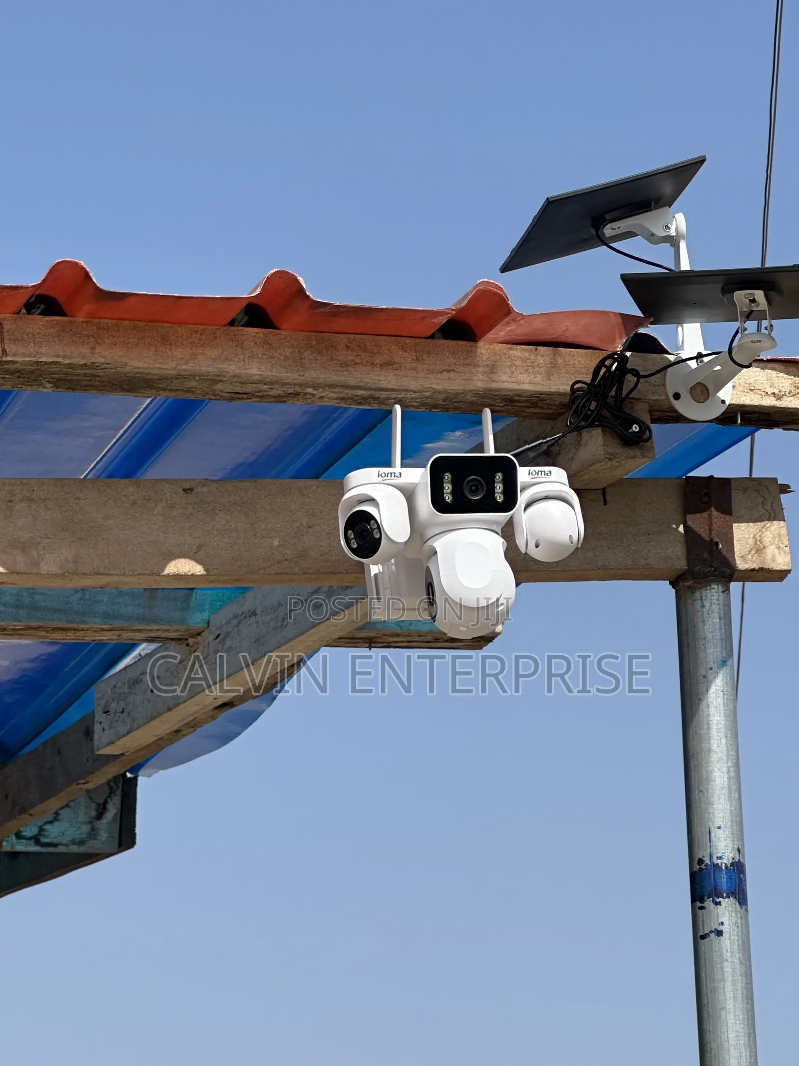 4g Sim Solar Camerawith Double Panel