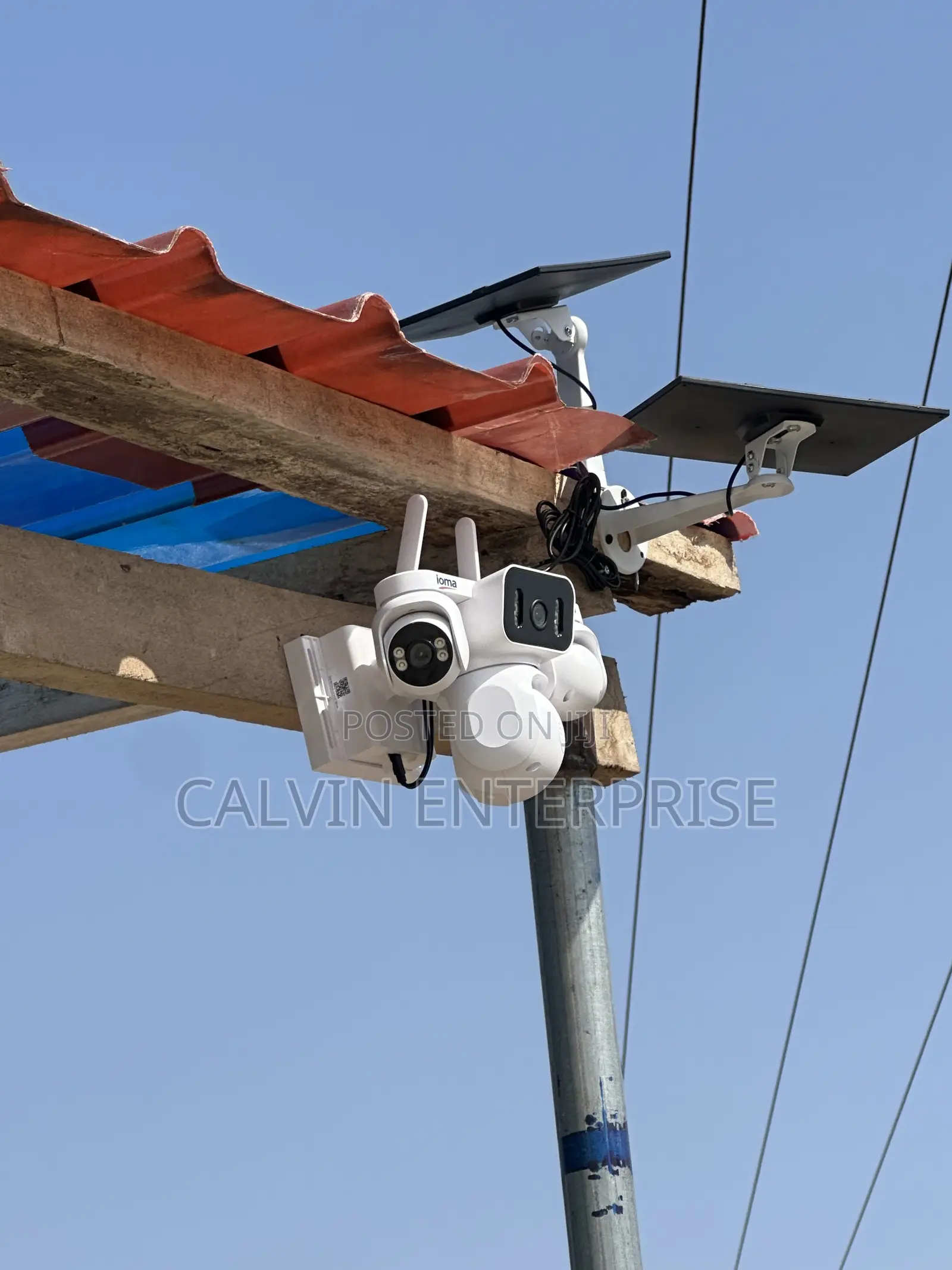 4g Sim Solar Camerawith Double Panel