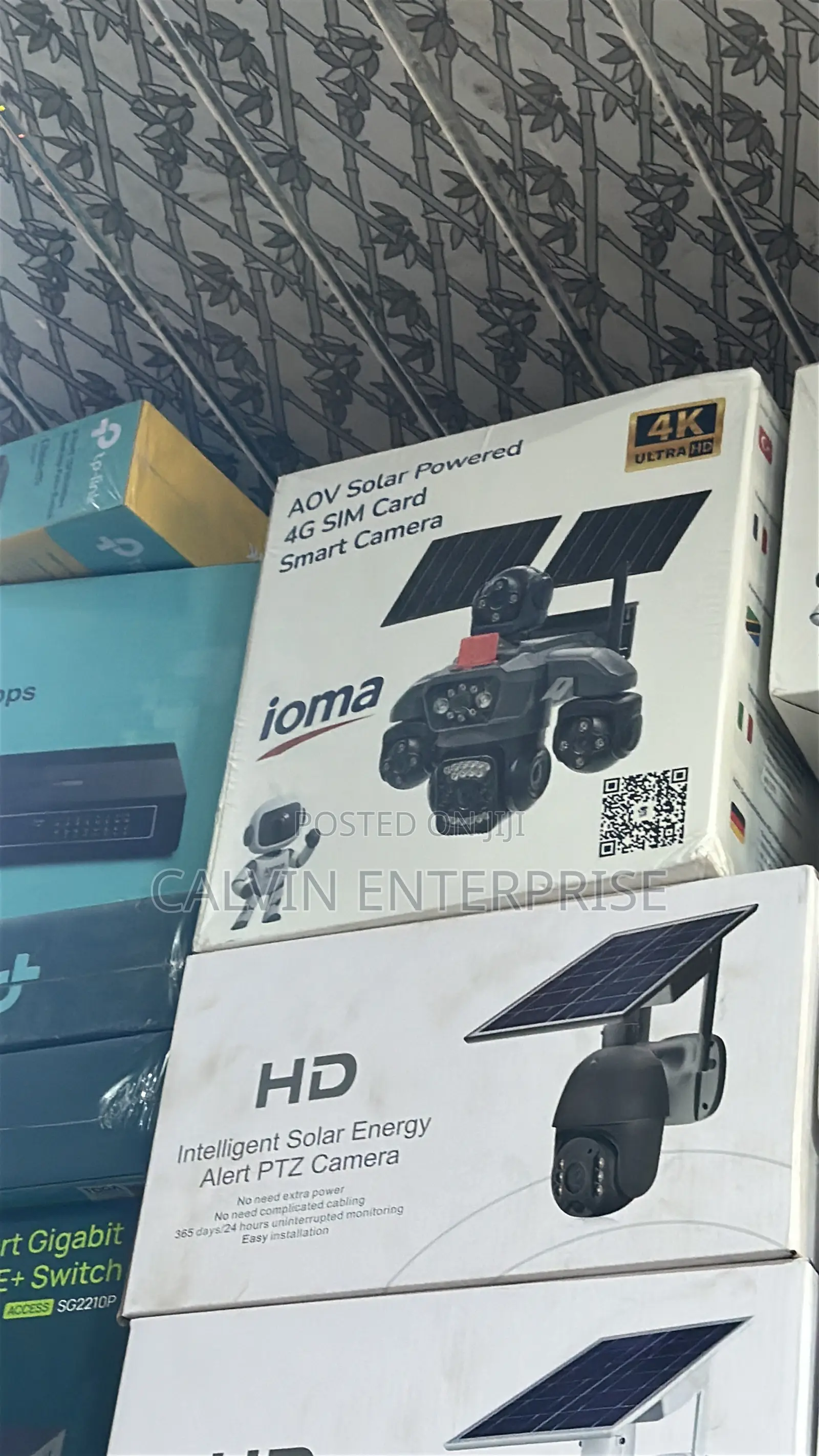 4g Sim Solar Camerawith Double Panel