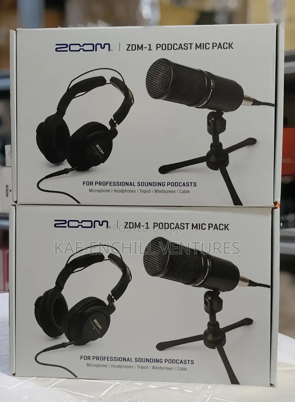 Zoom ZDM-1 Podcast Mic Pack