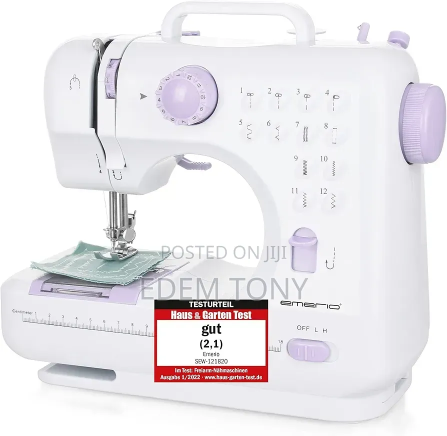 Emerio SEW-121820 Portable Sewing Machine for Kids & Beginners