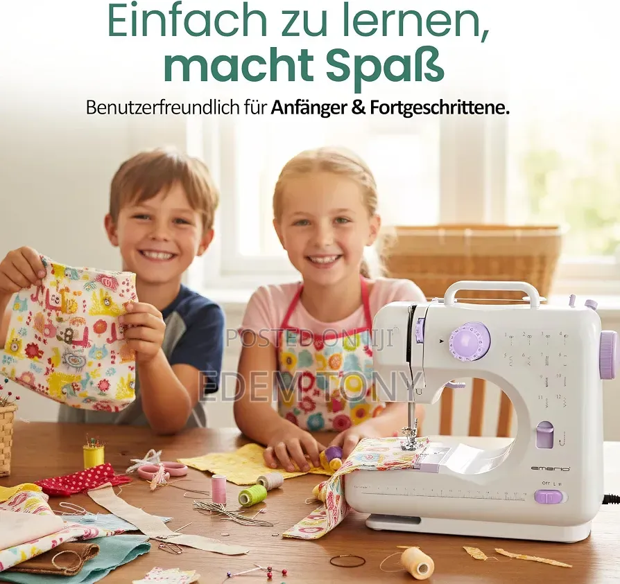 Emerio SEW-121820 Portable Sewing Machine for Kids & Beginners