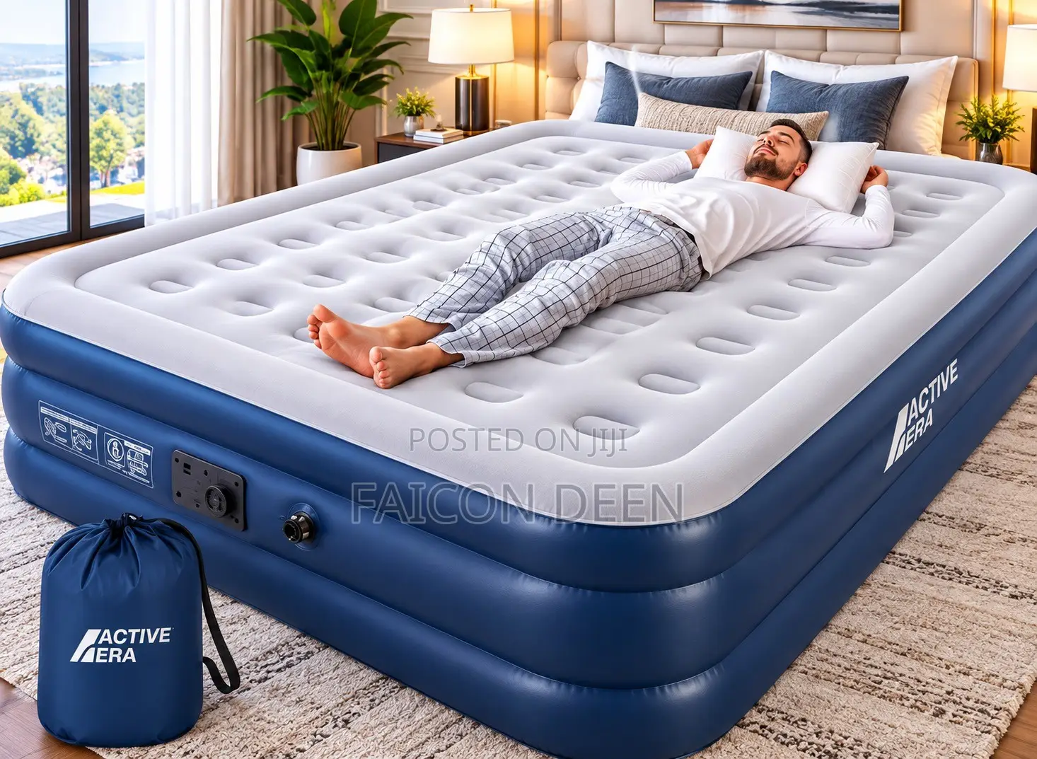 Effortless Inflation Technology; Double Automated With Inbuilt Pump