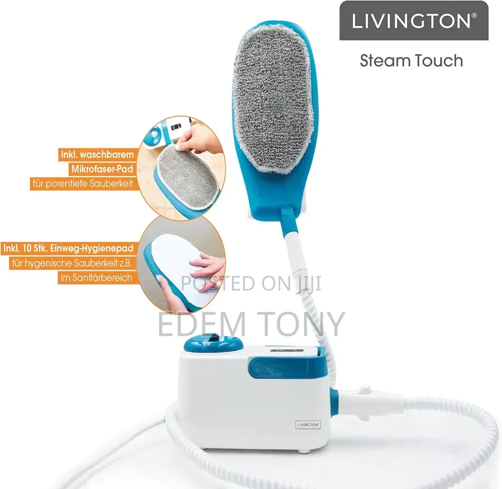 Livington SteamTouch – Ergonomic Hand Steam Washer