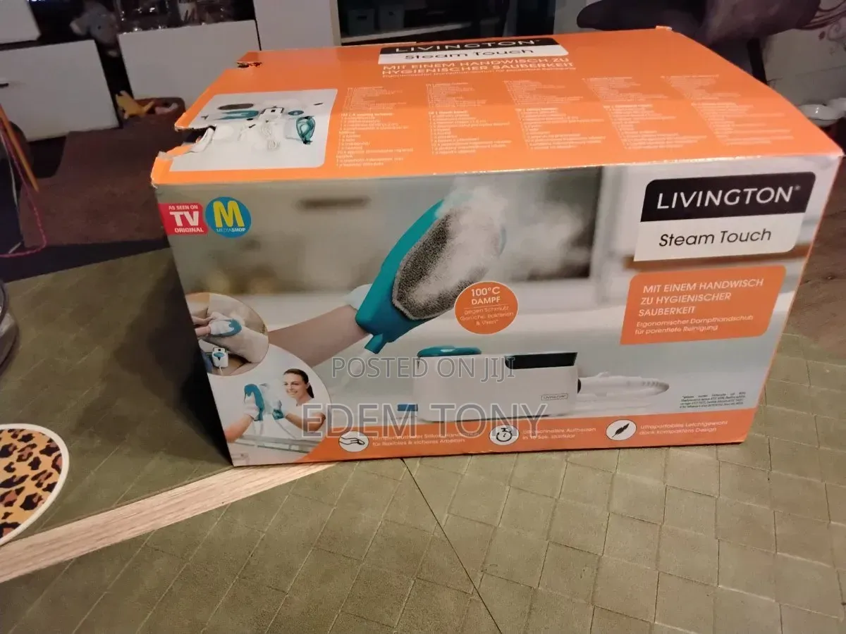 Livington SteamTouch – Ergonomic Hand Steam Washer