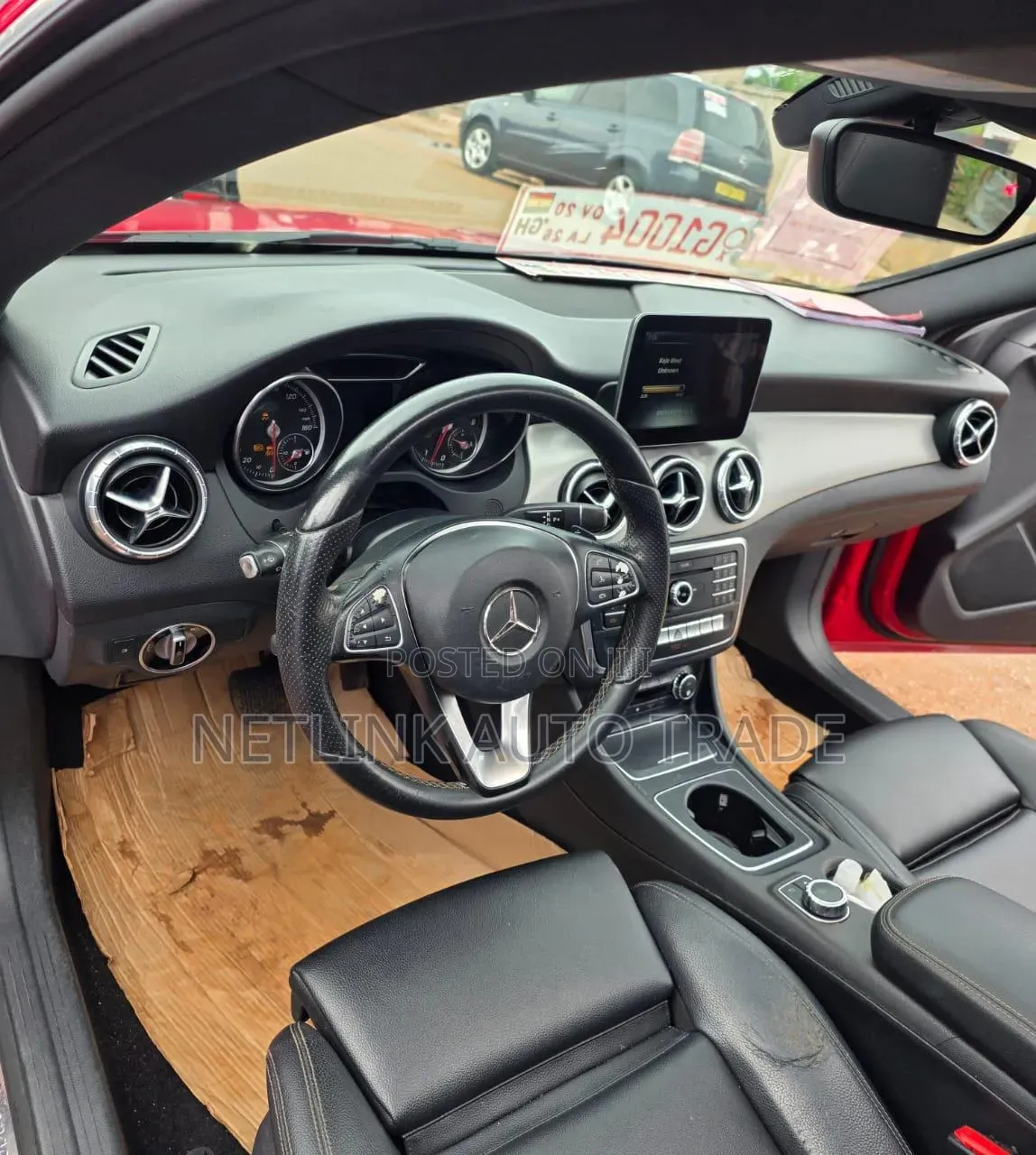 Mercedes-Benz GLA-Class 2017 Red