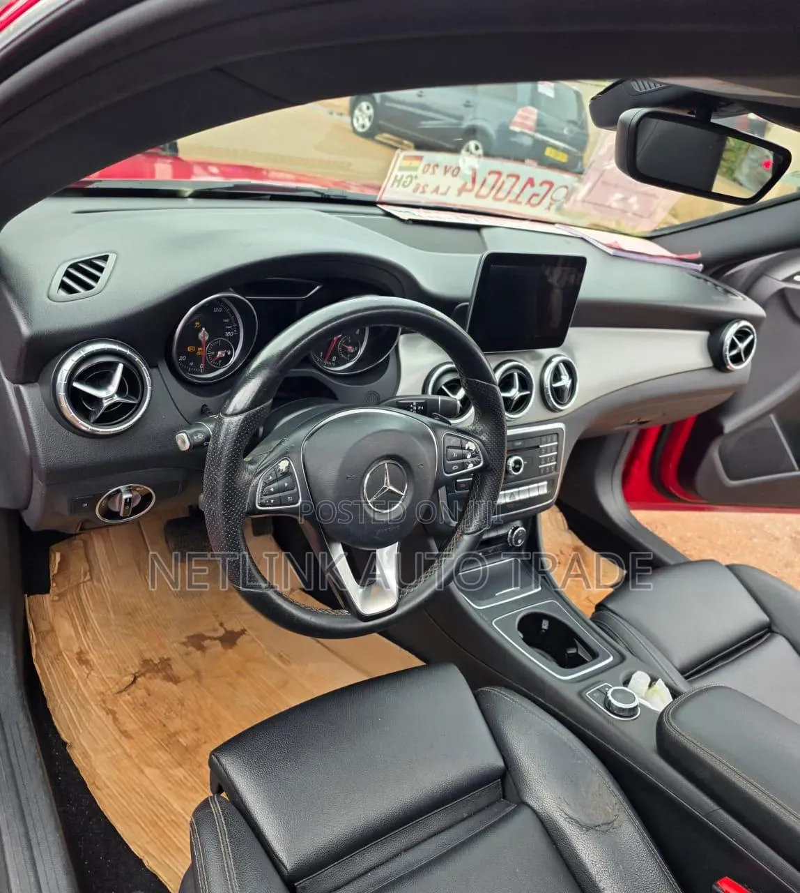 Mercedes-Benz GLA-Class 2017 Red