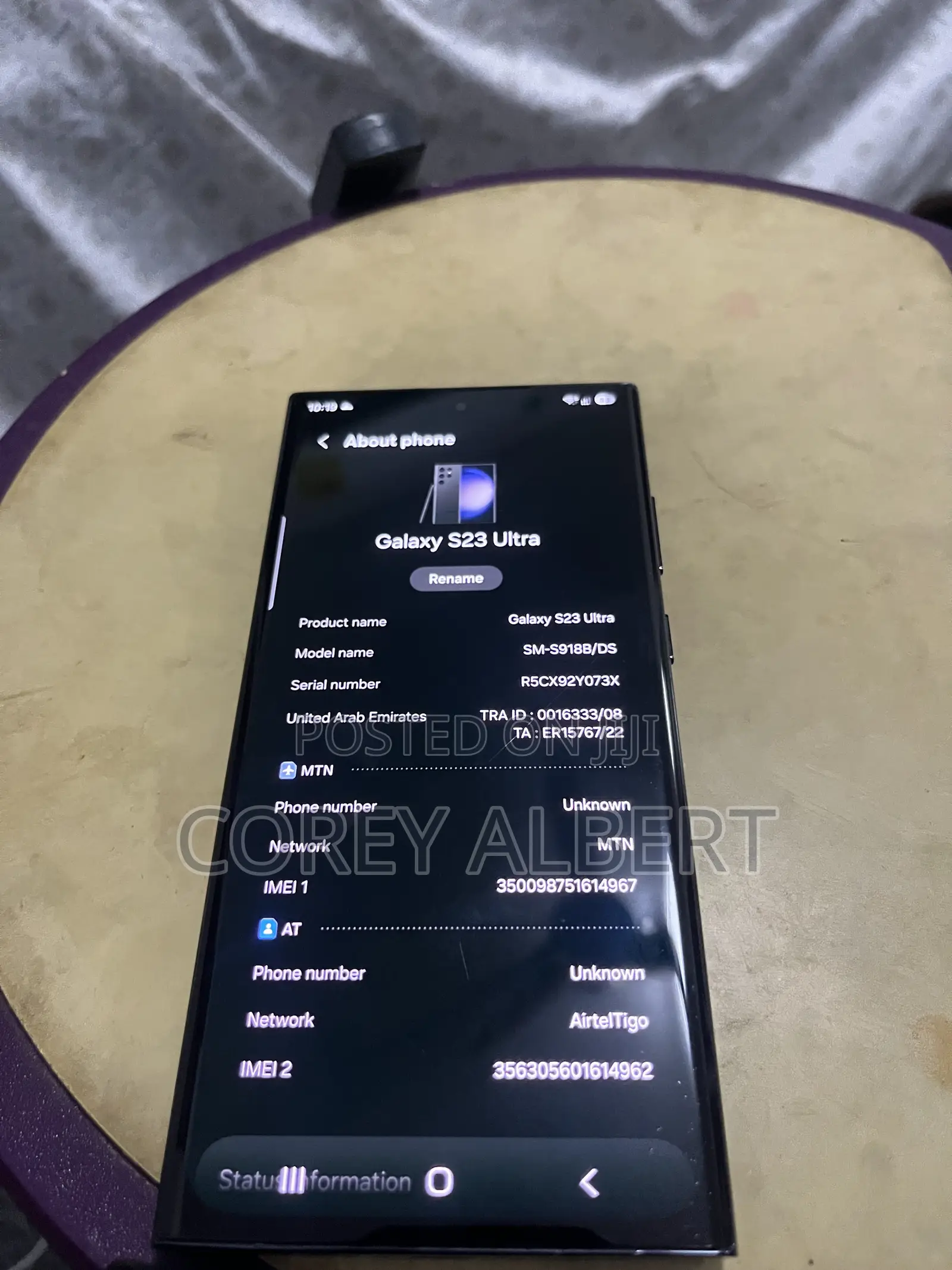Samsung Galaxy S23 Ultra 256 GB Gray