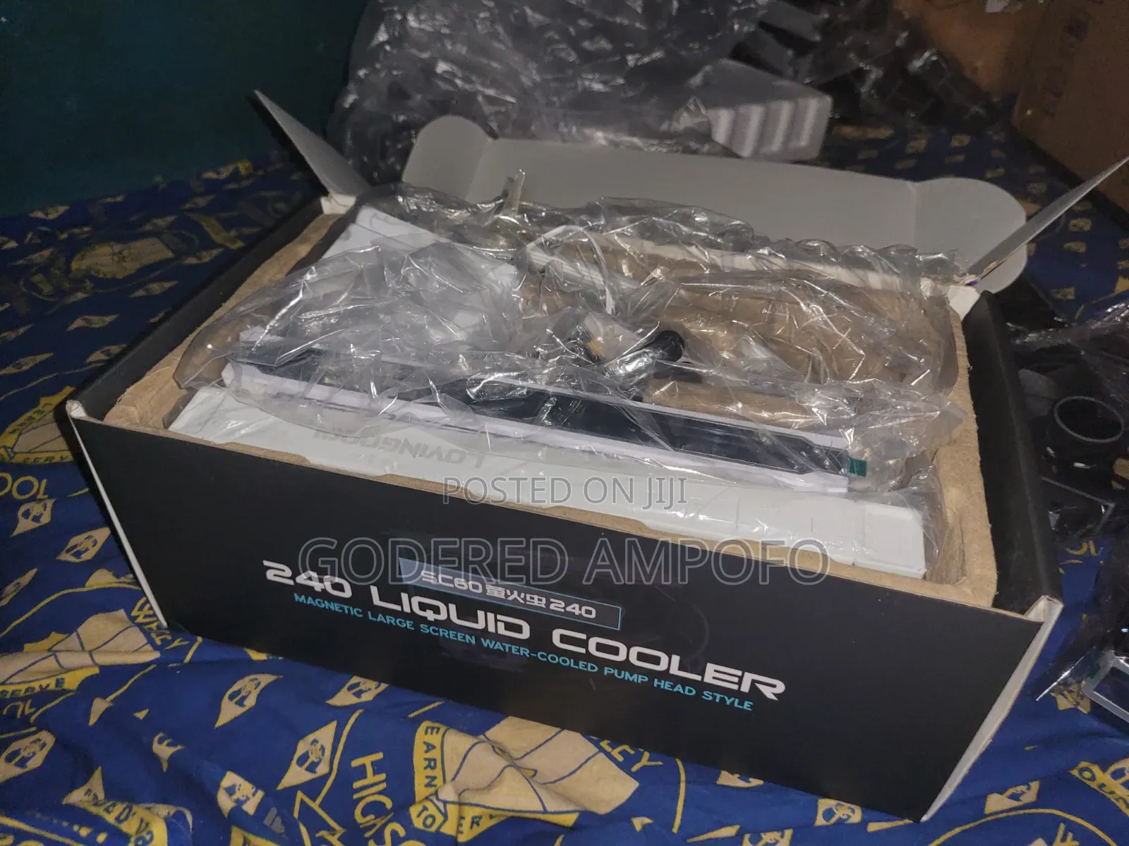 Water Cooler With Display Screen and ARGB Double Fan