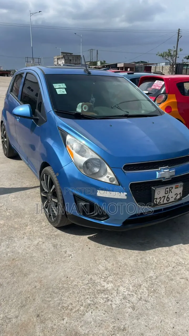 Chevrolet Spark 1LT 4dr Hatchback (1.2L 4cyl 5M) 2014 Blue