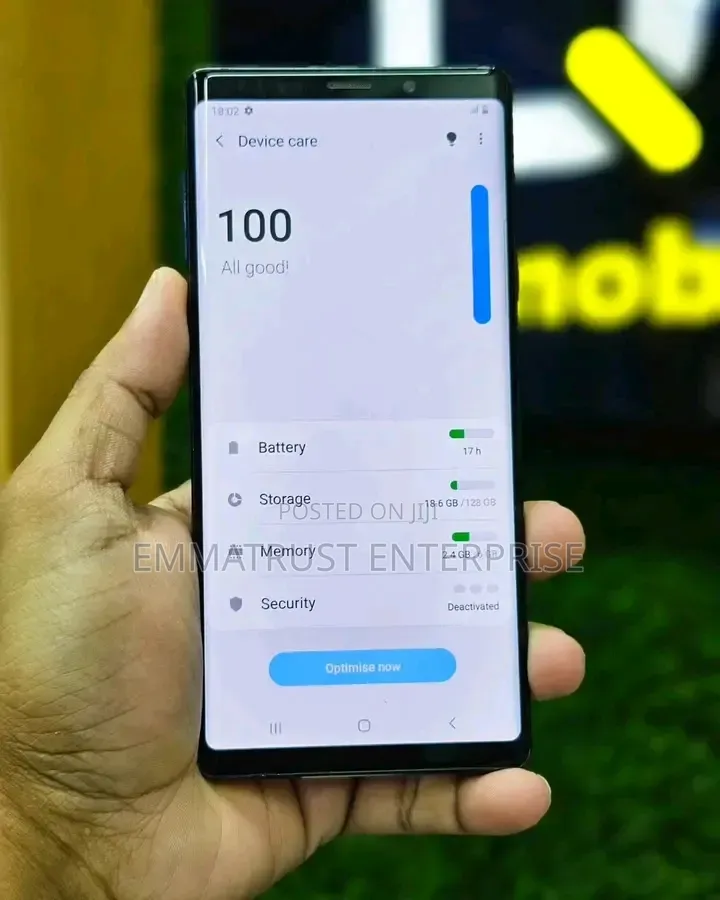 New Samsung Galaxy Note 9 128 GB Black