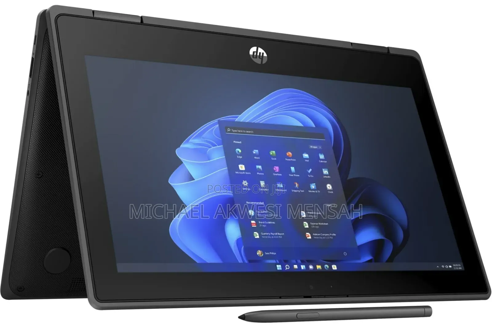 Laptop HP Pro x360 Fortis 11 G9 8GB Intel Pentium SSD 256GB
