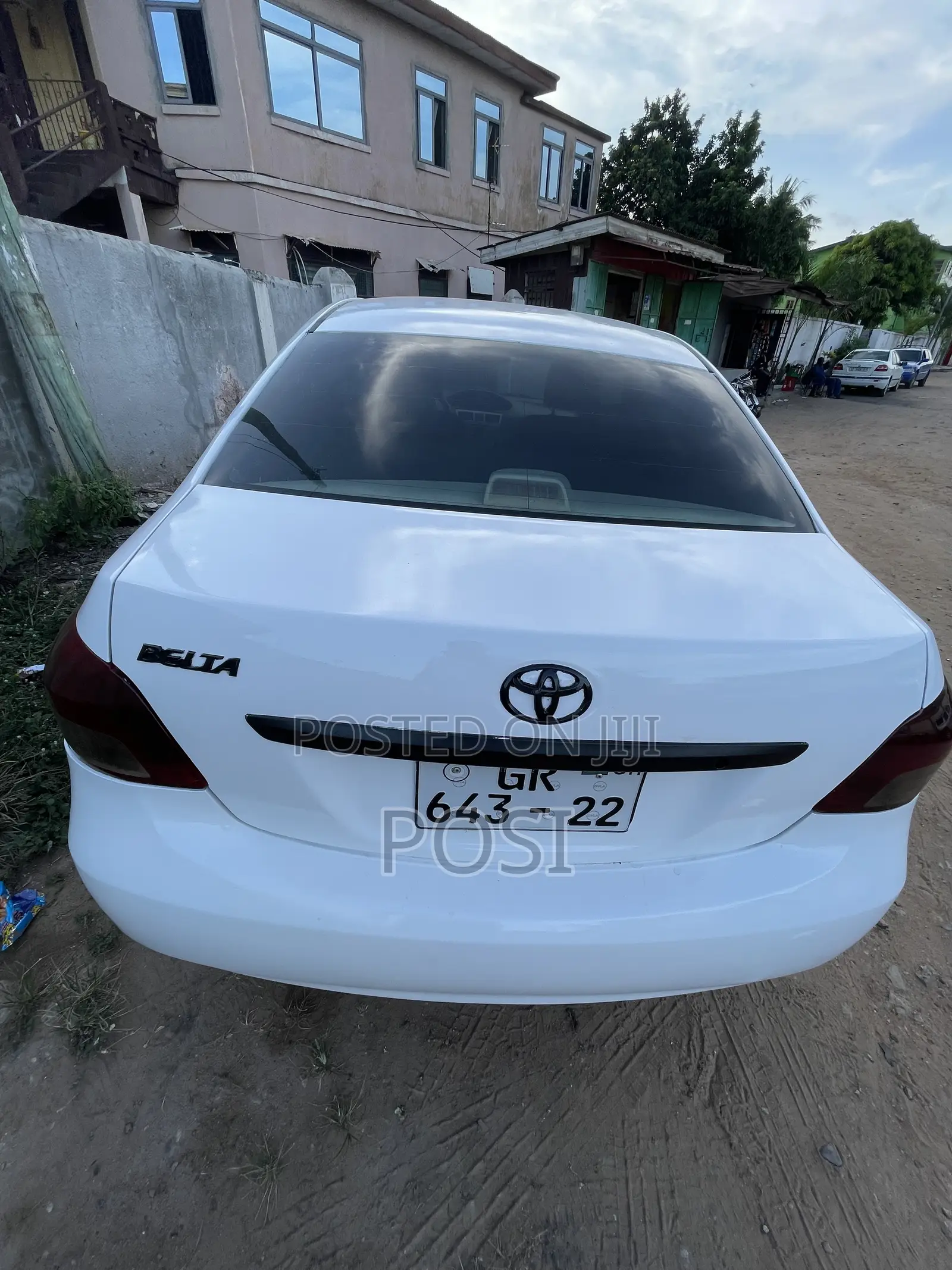 Toyota Belta 2008 White