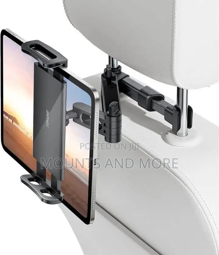 Backseat Tablet/Smartphone Headrest.