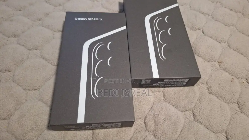 New Samsung Galaxy S26 Ultra 5G 1 TB Black