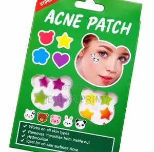 Green Colored Acne and Pimple Healing Patch