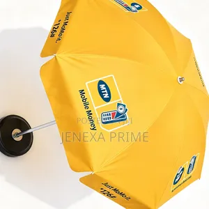Yellow and Blue Extra Large Outdoor Umbrella for Sale