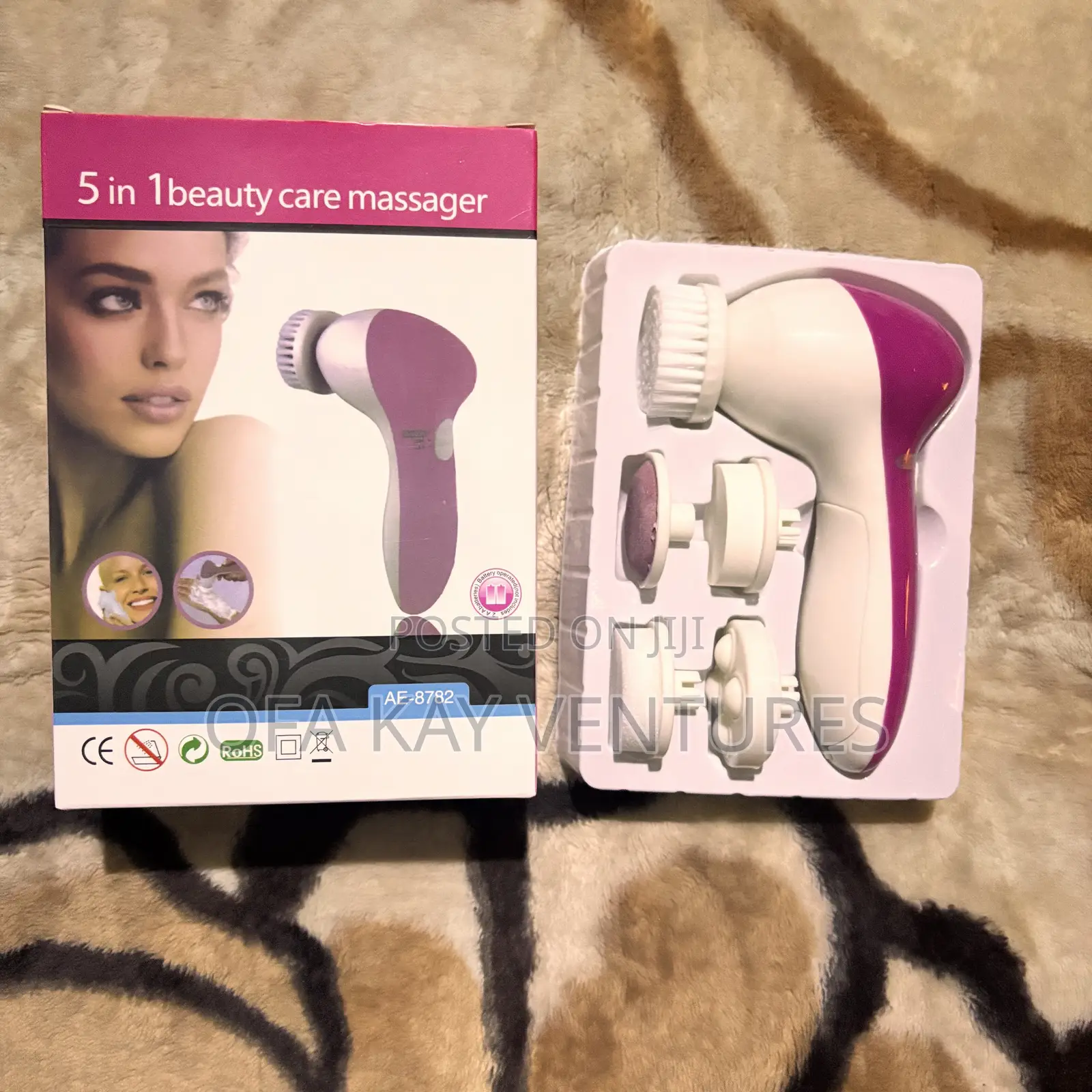 5 in 1 Face Massage Brush Set