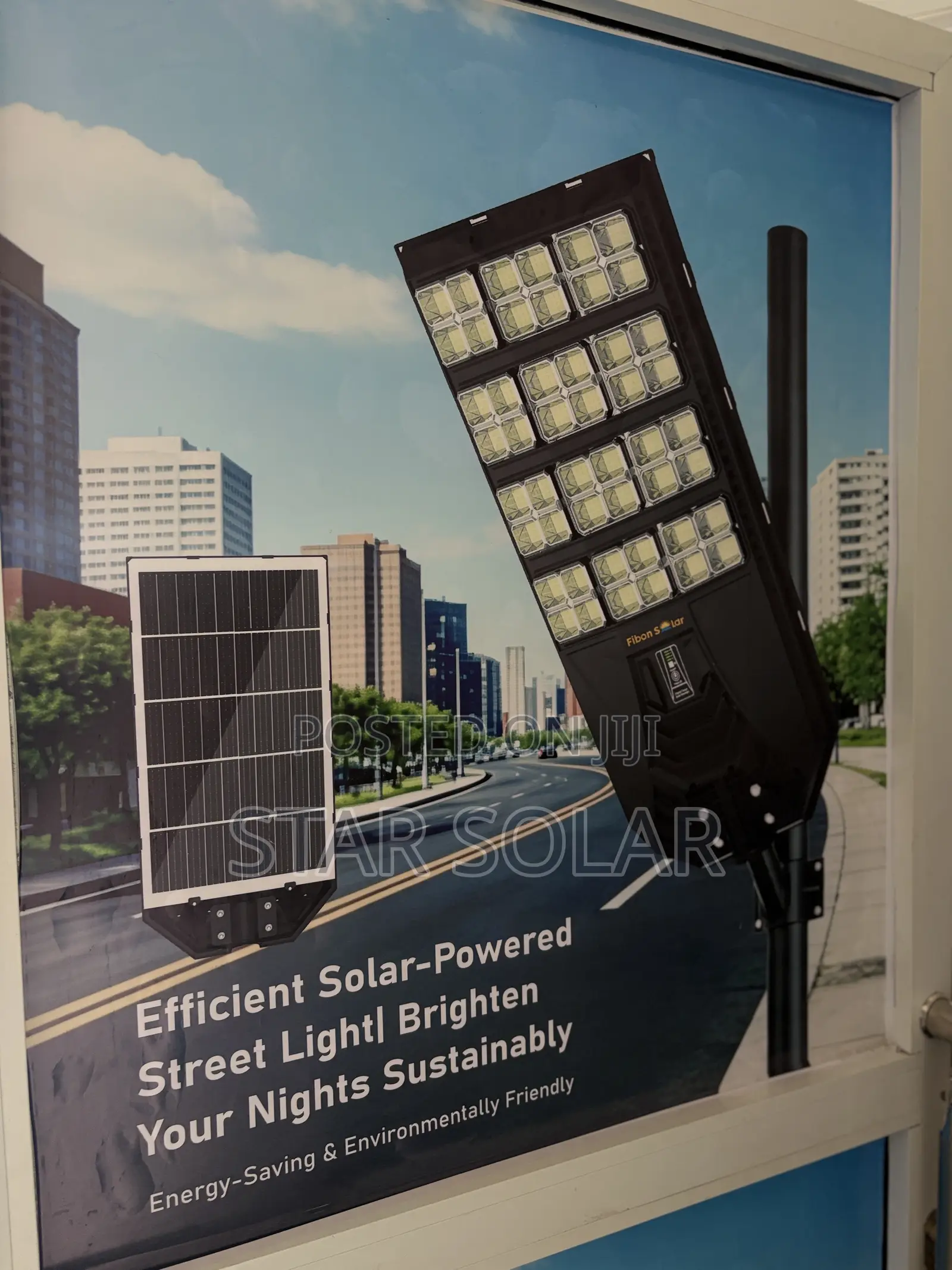 Fibon 1500W Solar Street Light