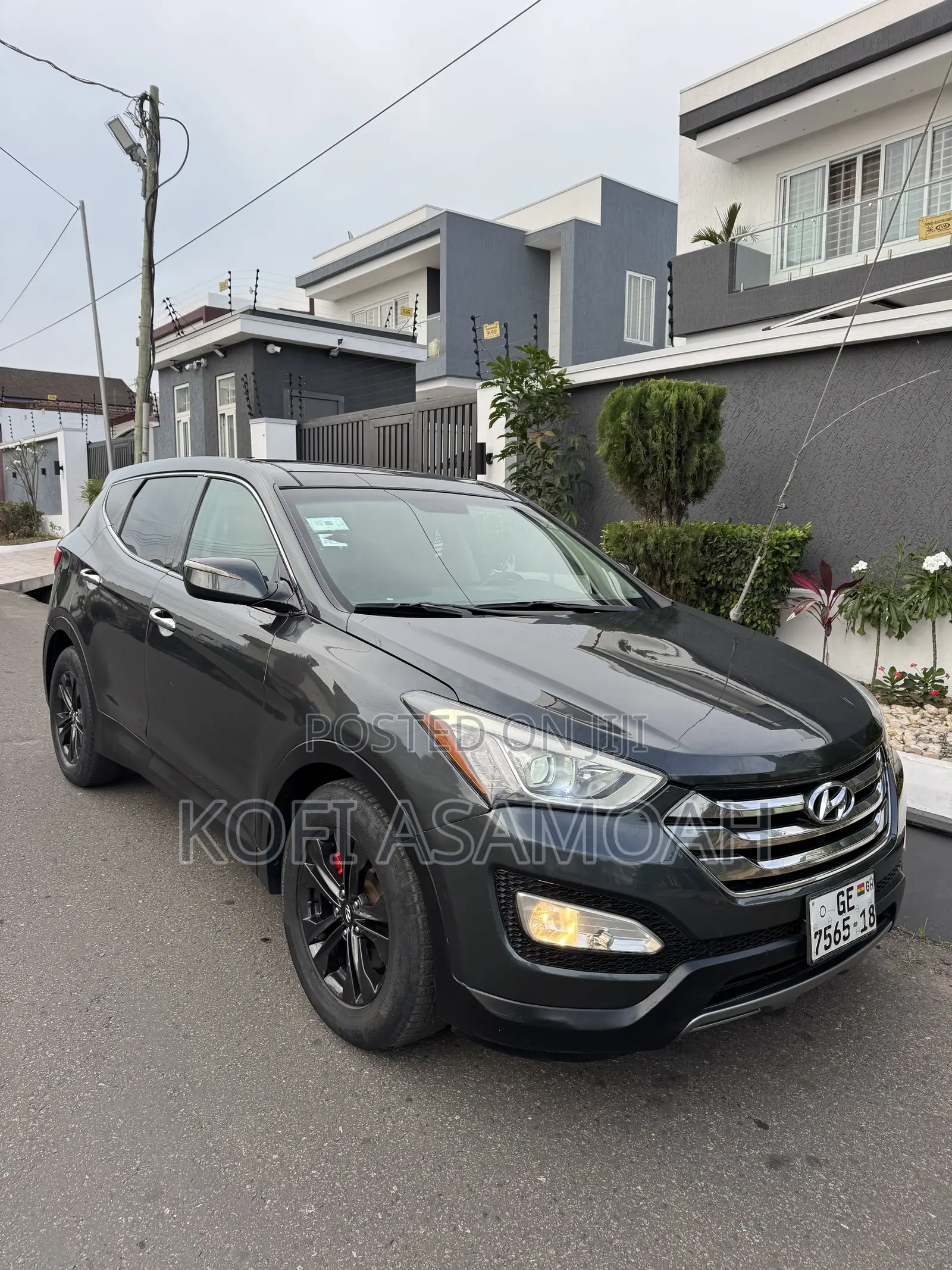 Hyundai Santa Fe 2013 Green