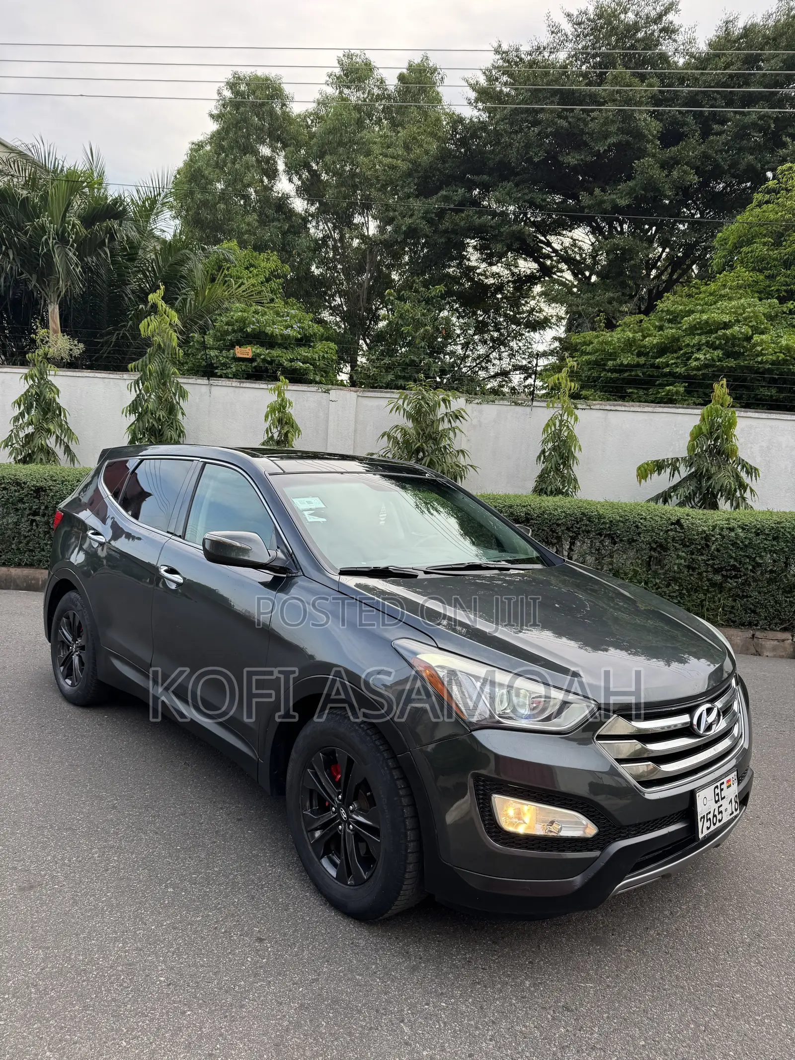 Hyundai Santa Fe 2013 Green